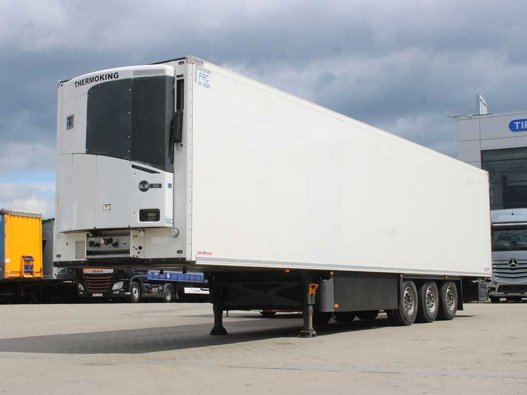 Schmitz Cargobull SCB S3B, THERMO KING SLXi 300, LIFTING AXLE - Semireboque furgão: foto 1 Schmitz Cargobull SCB S3B, THERMO KING SLXi 300, LIFTING AXLE - Semireboque furgão: foto 1