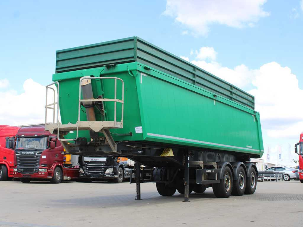 Schwarzmüller KIS 3/E, 2X LIFT AXLE, SAF, 46m³ - Semireboque basculante: foto 1 Schwarzmüller KIS 3/E, 2X LIFT AXLE, SAF, 46m³ - Semireboque basculante: foto 1