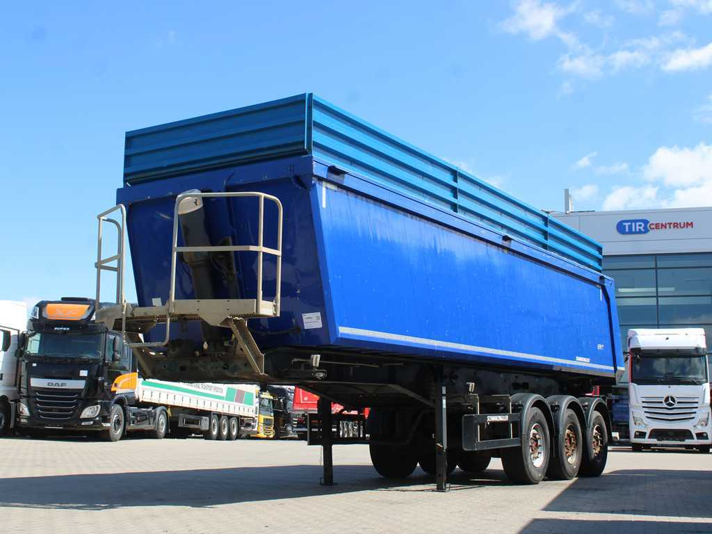 Schwarzmüller KIS 3/E, 2X LIFT AXLE, SAF, 46m³ - Semireboque basculante: foto 1 Schwarzmüller KIS 3/E, 2X LIFT AXLE, SAF, 46m³ - Semireboque basculante: foto 1