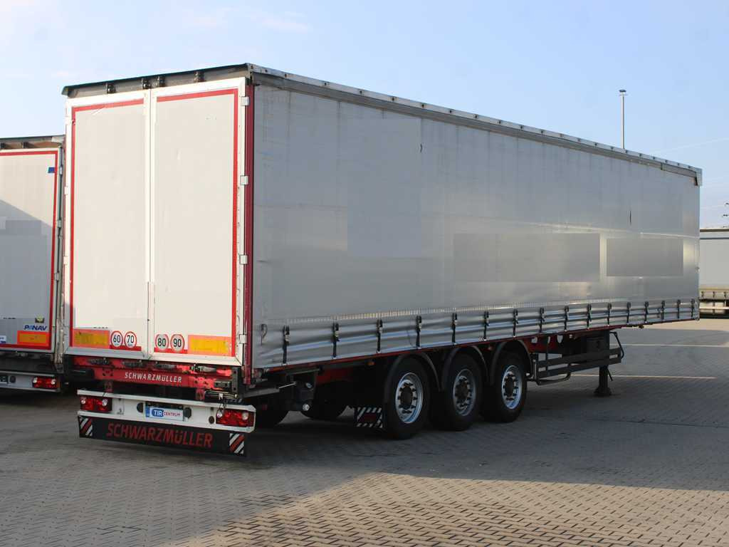 Schwarzmüller SPA 3/E, MULTILOCK, LIFTING AXLE - Semi-reboque de lona: foto 4 Schwarzmüller SPA 3/E, MULTILOCK, LIFTING AXLE - Semi-reboque de lona: foto 4