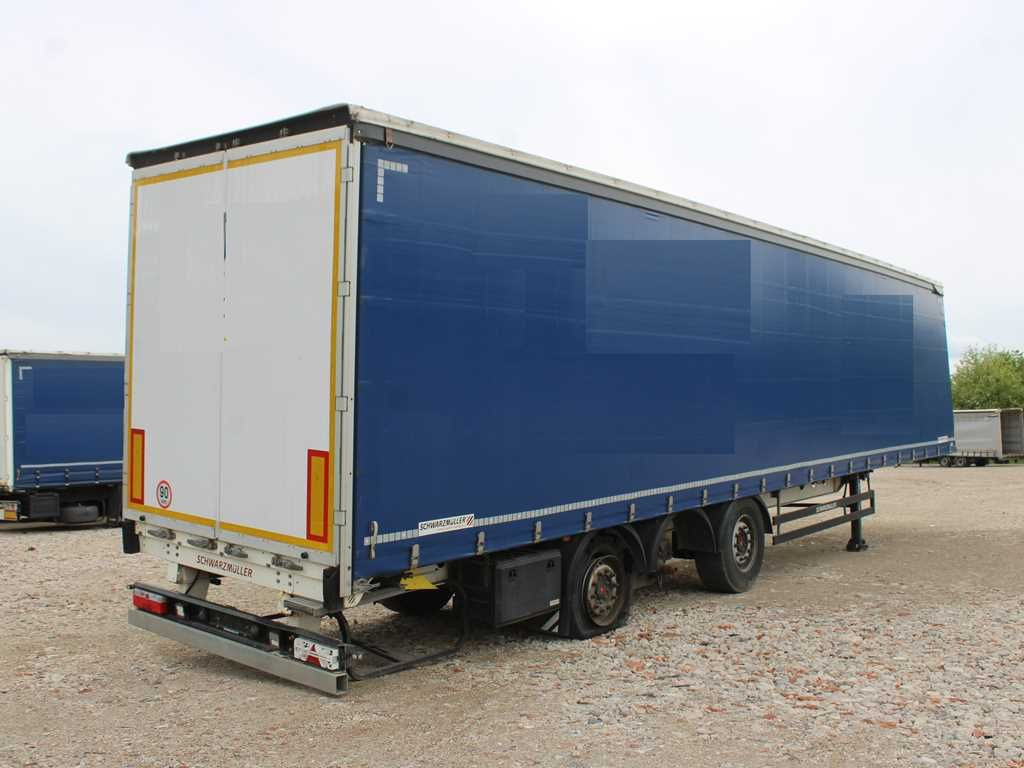 Schwarzmüller SPA 3/E, MULTILOCK, LIFTING AXLE, SAF, MULDA - Semi-reboque de lona: foto 3 Schwarzmüller SPA 3/E, MULTILOCK, LIFTING AXLE, SAF, MULDA - Semi-reboque de lona: foto 3
