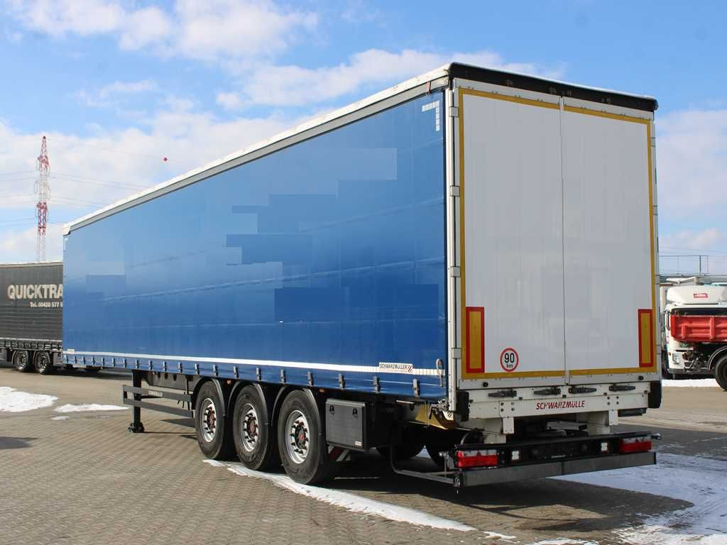 Schwarzmüller SPA 3/E, MULTILOCK, LIFTING AXLE, SAF, MULDA - Semi-reboque de lona: foto 4 Schwarzmüller SPA 3/E, MULTILOCK, LIFTING AXLE, SAF, MULDA - Semi-reboque de lona: foto 4