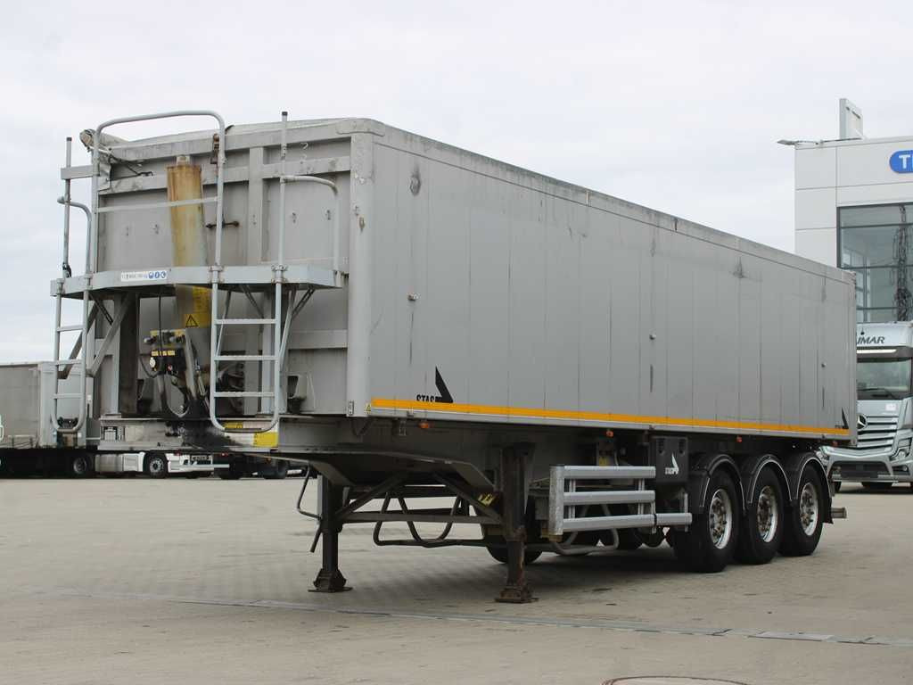 Stas SZ336K, LIFTING AXLE, 50m³ - Semireboque basculante: foto 1 Stas SZ336K, LIFTING AXLE, 50m³ - Semireboque basculante: foto 1