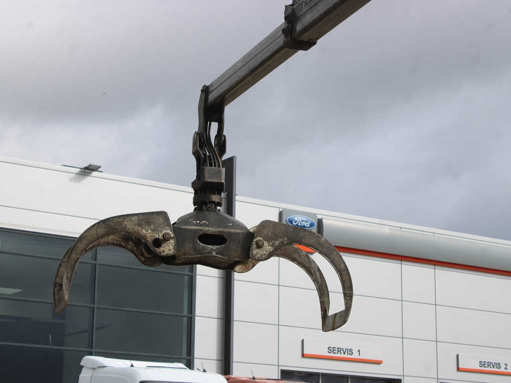 Tractor MAN TGS 33.500, 6X6, EURO 6, RETARDER, PALFINGER HYDRAULIC ARM Q170Z96: foto 6