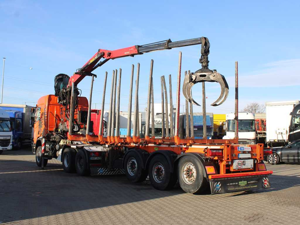 Scania R500, 6x6, RETARDER, OPTICRUISE, PALFINGER EPSILON Q170Z96, NAVIGATION - Tractor, Semi-reboque florestal: foto 5 Scania R500, 6x6, RETARDER, OPTICRUISE, PALFINGER EPSILON Q170Z96, NAVIGATION - Tractor, Semi-reboque florestal: foto 5