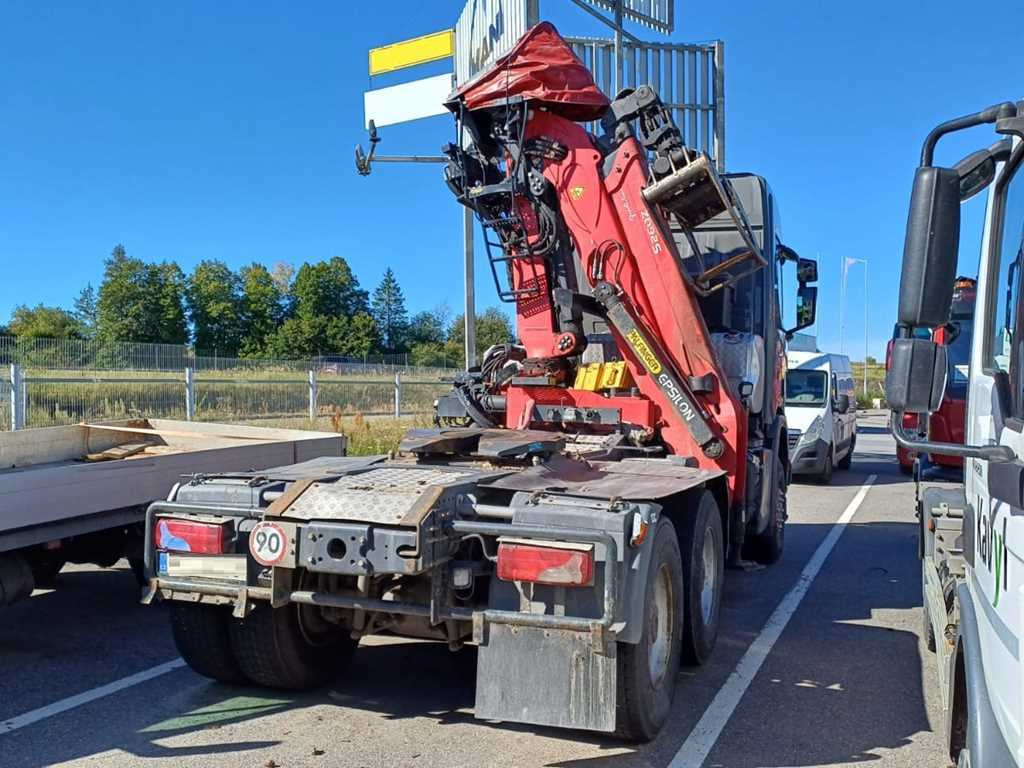 Scania R500, 6x6, RETARDER, OPTICRUISE, PALFINGER EPSILON S260Z96 - Tractor: foto 4 Scania R500, 6x6, RETARDER, OPTICRUISE, PALFINGER EPSILON S260Z96 - Tractor: foto 4