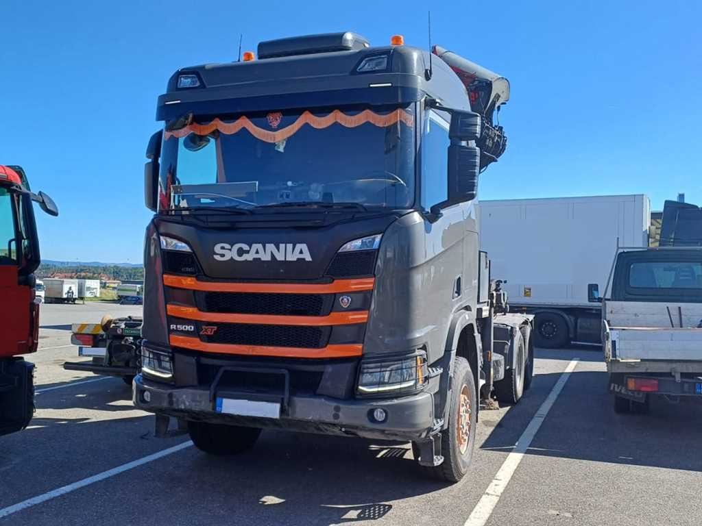 Scania R500, 6x6, RETARDER, OPTICRUISE, PALFINGER EPSILON S260Z96 - Tractor: foto 1 Scania R500, 6x6, RETARDER, OPTICRUISE, PALFINGER EPSILON S260Z96 - Tractor: foto 1