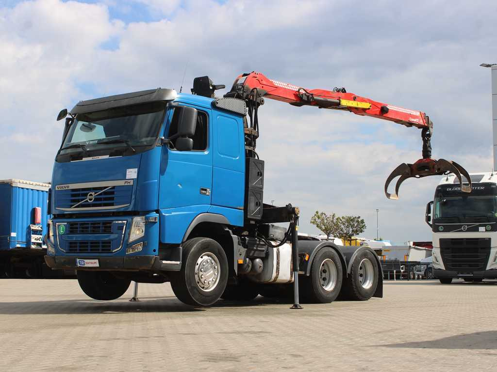 Volvo FHL 3C, EURO 5EEV, 6X4, CRANAB TZ12.2 HYDRAULIC ARM - Tractor: foto 1 Volvo FHL 3C, EURO 5EEV, 6X4, CRANAB TZ12.2 HYDRAULIC ARM - Tractor: foto 1