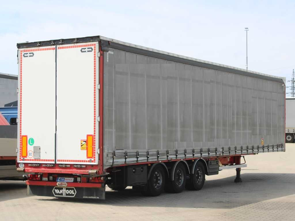 Vanhool 04, LOWDECK, LIFTING ROOF, LIFTING AXLE, SAF - Semi-reboque de lona: foto 3 Vanhool 04, LOWDECK, LIFTING ROOF, LIFTING AXLE, SAF - Semi-reboque de lona: foto 3