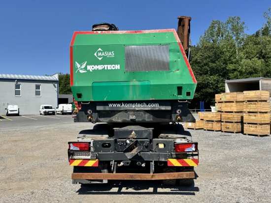 MAN TGS 35.540 8x4 mit Komptech-Zusatzeinheit - Equipamento florestal, Caminhão: foto 2 MAN TGS 35.540 8x4 mit Komptech-Zusatzeinheit - Equipamento florestal, Caminhão: foto 2