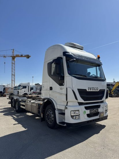 Iveco Stralis AS260SY LBW BDF, Automatik, E6, Standklkima - Caminhão transportador de contêineres/ Caixa móvel: foto 3 Iveco Stralis AS260SY LBW BDF, Automatik, E6, Standklkima - Caminhão transportador de contêineres/ Caixa móvel: foto 3