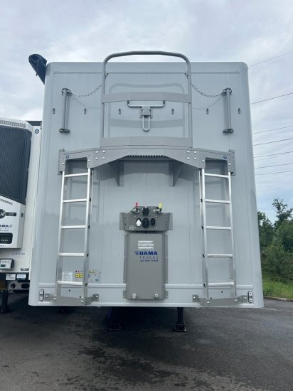 Knapen K100 Schubboden, Neufahrzeug, 10mm Boden, Liftachse,  Funk - Semireboque piso móvel: foto 4 Knapen K100 Schubboden, Neufahrzeug, 10mm Boden, Liftachse,  Funk - Semireboque piso móvel: foto 4