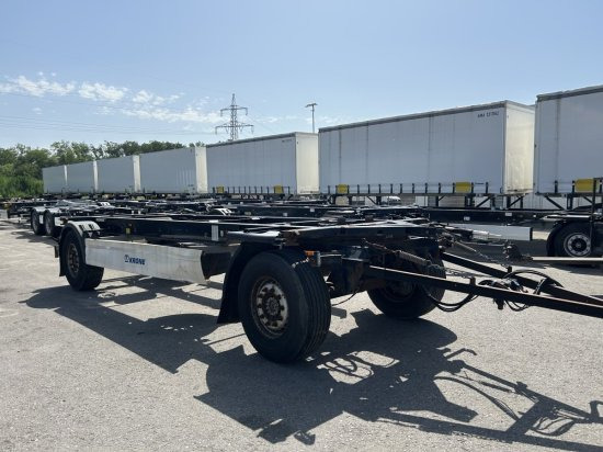 Krone AZ 18, Standard-Lafette BPW-Achsen, - Reboque transportador de contêineres/ Caixa móvel: foto 3 Krone AZ 18, Standard-Lafette BPW-Achsen, - Reboque transportador de contêineres/ Caixa móvel: foto 3