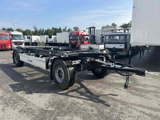 Krone AZW 18, Lafette, Krone-Achsen, Neu - Reboque transportador de contêineres/ Caixa móvel: foto 3 Krone AZW 18, Lafette, Krone-Achsen, Neu - Reboque transportador de contêineres/ Caixa móvel: foto 3
