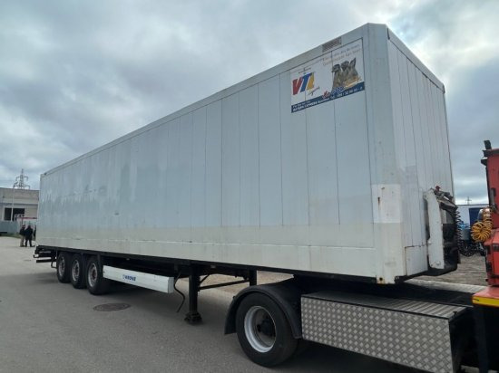 Krone SD-K Kofferauflieger, Liftachse, SAF - Semireboque furgão: foto 2 Krone SD-K Kofferauflieger, Liftachse, SAF - Semireboque furgão: foto 2