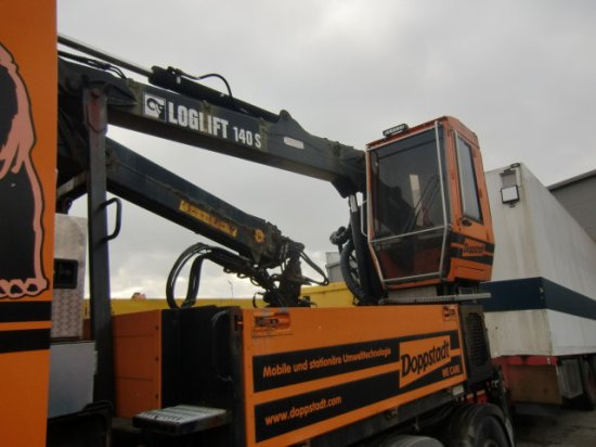 LOGLIFT F140ST96R Kabinenkran - Grua para caminhão: foto 5 LOGLIFT F140ST96R Kabinenkran - Grua para caminhão: foto 5