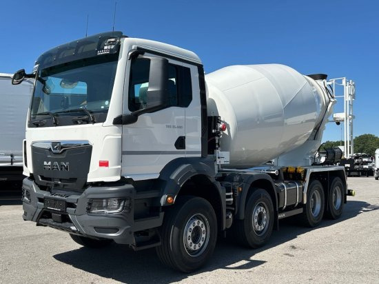 MAN 35.480 8x4, Betonmischer, Schwing Stetter 10 m³, 36 Tonnen - Caminhão betoneira: foto 1 MAN 35.480 8x4, Betonmischer, Schwing Stetter 10 m³, 36 Tonnen - Caminhão betoneira: foto 1