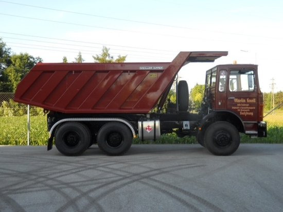 MAN ÖAF-JUMBO Kipper 38.320 DFAK - Caminhão basculante, Caminhão grua: foto 4 MAN ÖAF-JUMBO Kipper 38.320 DFAK - Caminhão basculante, Caminhão grua: foto 4