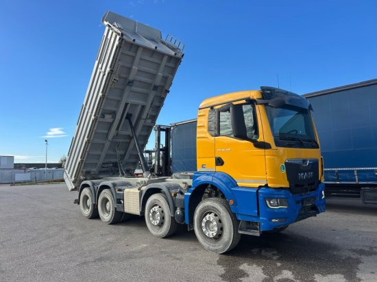 Caminhão basculante MAN TGS 35.430 3-Seitenkipper, 8x4 ,Meiller-Kipper, Schaltgetriebe: foto 1