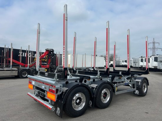 MF-CT, Holzanhänger, 3-Achsen, 4 Rungenpaare, - Reboque transporte de madeira: foto 4 MF-CT, Holzanhänger, 3-Achsen, 4 Rungenpaare, - Reboque transporte de madeira: foto 4