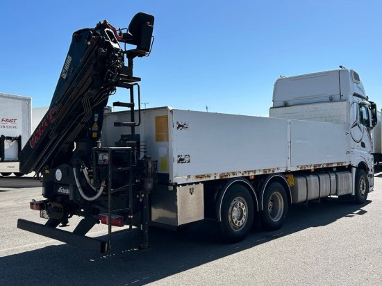 Mercedes-Benz Actros 2545 L 6x2, Retarder, Pritsche, Hiab XS 166 D-4 PRO, E5 - Camião de caixa aberta/ Plataforma, Caminhão grua: foto 5 Mercedes-Benz Actros 2545 L 6x2, Retarder, Pritsche, Hiab XS 166 D-4 PRO, E5 - Camião de caixa aberta/ Plataforma, Caminhão grua: foto 5