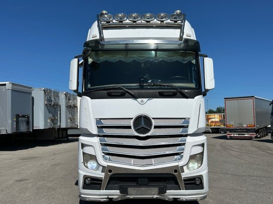 Mercedes-Benz Actros 2545 L 6x2, Retarder, Pritsche, Hiab XS 166 D-4 PRO, E5 - Camião de caixa aberta/ Plataforma, Caminhão grua: foto 2 Mercedes-Benz Actros 2545 L 6x2, Retarder, Pritsche, Hiab XS 166 D-4 PRO, E5 - Camião de caixa aberta/ Plataforma, Caminhão grua: foto 2