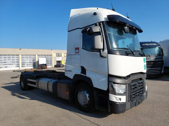 Renault T430 BDF-Wechselfahrgestell, 4x2 LL, EURO6, VEB+ - Caminhão transportador de contêineres/ Caixa móvel: foto 3 Renault T430 BDF-Wechselfahrgestell, 4x2 LL, EURO6, VEB+ - Caminhão transportador de contêineres/ Caixa móvel: foto 3