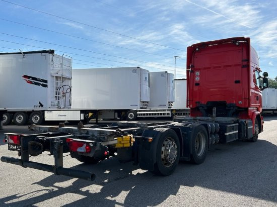 Scania R410 6x2 Topline, BDF, E6, Automatik, Redarter, Standklima, Liftachse - Caminhão transportador de contêineres/ Caixa móvel: foto 5 Scania R410 6x2 Topline, BDF, E6, Automatik, Redarter, Standklima, Liftachse - Caminhão transportador de contêineres/ Caixa móvel: foto 5