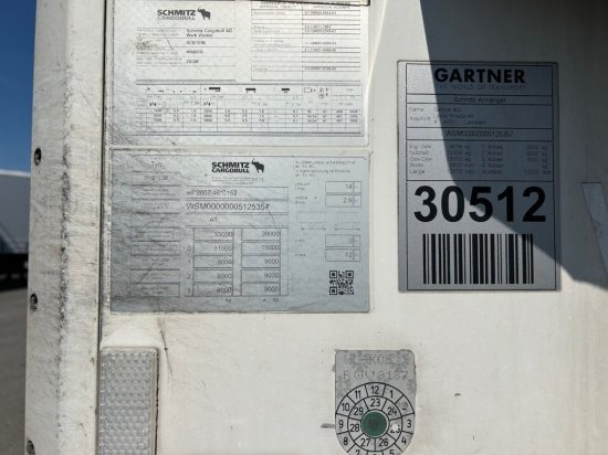 Semireboque isotérmico Schmitz SCB S3B SKO24, Kühlauflieger, TK SLXe 400, Liftachse, Fleischbahnen: foto 11 Semireboque isotérmico Schmitz SCB S3B SKO24, Kühlauflieger, TK SLXe 400, Liftachse, Fleischbahnen: foto 11