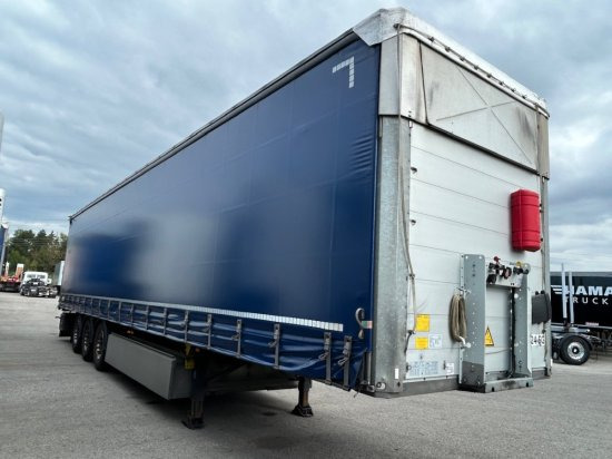 Schmitz SCB S3T, Varios, Liftachse, Edscha-Verdeck, - Semi-reboque de lona: foto 3 Schmitz SCB S3T, Varios, Liftachse, Edscha-Verdeck, - Semi-reboque de lona: foto 3