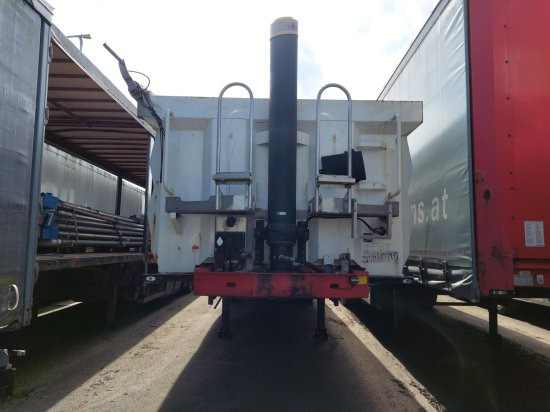 Semireboque basculante Schwarzmüller K10VLN3 Stahlmulde, Portaltüren, Alufelgen, Liftachse,  60m3: foto 6