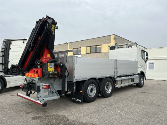Volvo FH 500 6X2 Euro6, Retarder, Pritsche, Palfinger PK22002-EH - Camião de caixa aberta/ Plataforma, Caminhão grua: foto 4 Volvo FH 500 6X2 Euro6, Retarder, Pritsche, Palfinger PK22002-EH - Camião de caixa aberta/ Plataforma, Caminhão grua: foto 4