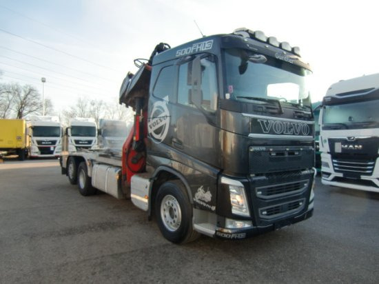 Volvo FH 500 6x2, Schrottkran, Waage, E6, Liftachse - Caminhão polibenne, Caminhão grua: foto 3 Volvo FH 500 6x2, Schrottkran, Waage, E6, Liftachse - Caminhão polibenne, Caminhão grua: foto 3