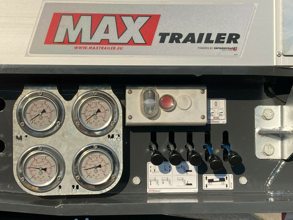 Faymonville MAX Trailer 2-Achs-Tiefbett mit Pendelachsen - Semireboque baixa: foto 4 Faymonville MAX Trailer 2-Achs-Tiefbett mit Pendelachsen - Semireboque baixa: foto 4