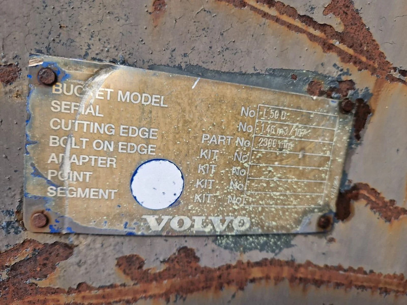 Volvo dichte wielladerbak breedte 2.24m. - Balde de Máquina de construção: foto 5 Volvo dichte wielladerbak breedte 2.24m. - Balde de Máquina de construção: foto 5