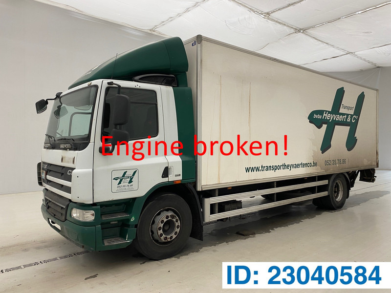 DAF CF75.250 - damaged engine - Caminhão furgão: foto 1 DAF CF75.250 - damaged engine - Caminhão furgão: foto 1