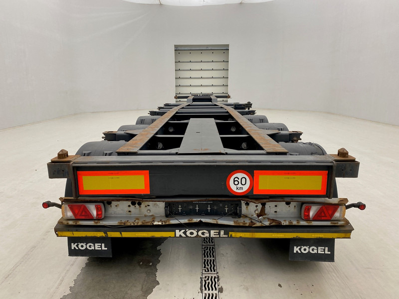 Kögel Polyvalent skelet 20-30-40 ft - Semireboque transportador de contêineres/ Caixa móvel: foto 4 Kögel Polyvalent skelet 20-30-40 ft - Semireboque transportador de contêineres/ Caixa móvel: foto 4