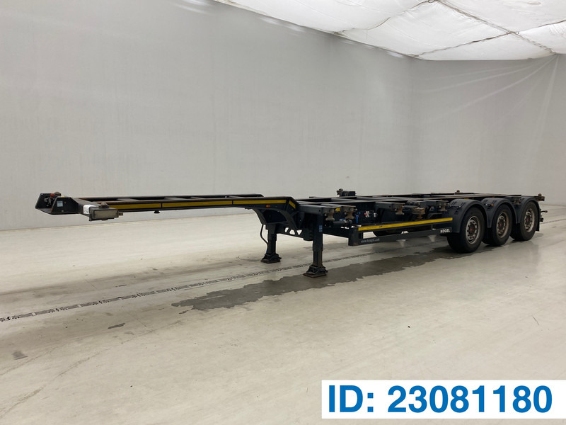 Kögel Polyvalent skelet 20-30-40 ft - Semireboque transportador de contêineres/ Caixa móvel: foto 1 Kögel Polyvalent skelet 20-30-40 ft - Semireboque transportador de contêineres/ Caixa móvel: foto 1