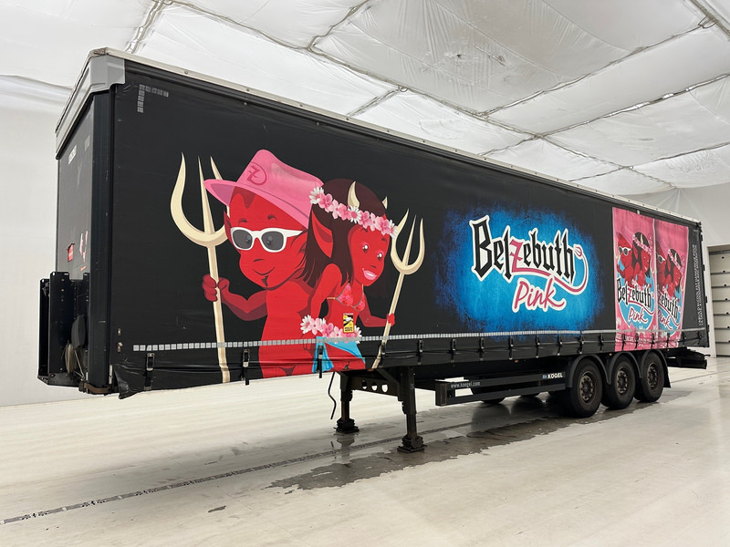 Kögel Tautliner - Semi-reboque de lona: foto 1 Kögel Tautliner - Semi-reboque de lona: foto 1