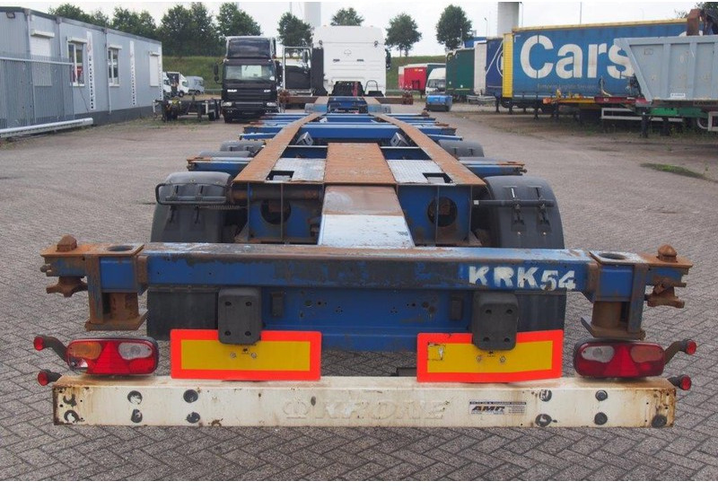 Krone Polyvalent skelet 20-30-40-45 ft* - Semireboque transportador de contêineres/ Caixa móvel: foto 5 Krone Polyvalent skelet 20-30-40-45 ft* - Semireboque transportador de contêineres/ Caixa móvel: foto 5