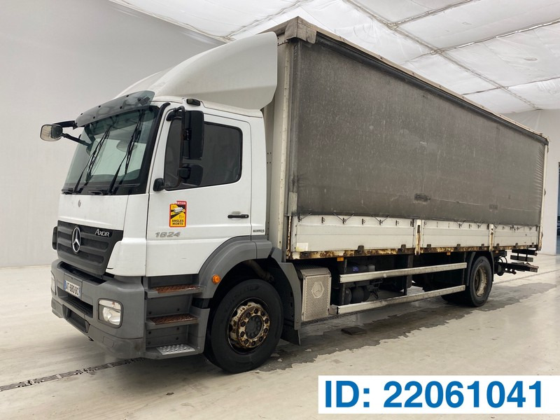 Mercedes-Benz Axor 1824 - Caminhão com lona: foto 1 Mercedes-Benz Axor 1824 - Caminhão com lona: foto 1
