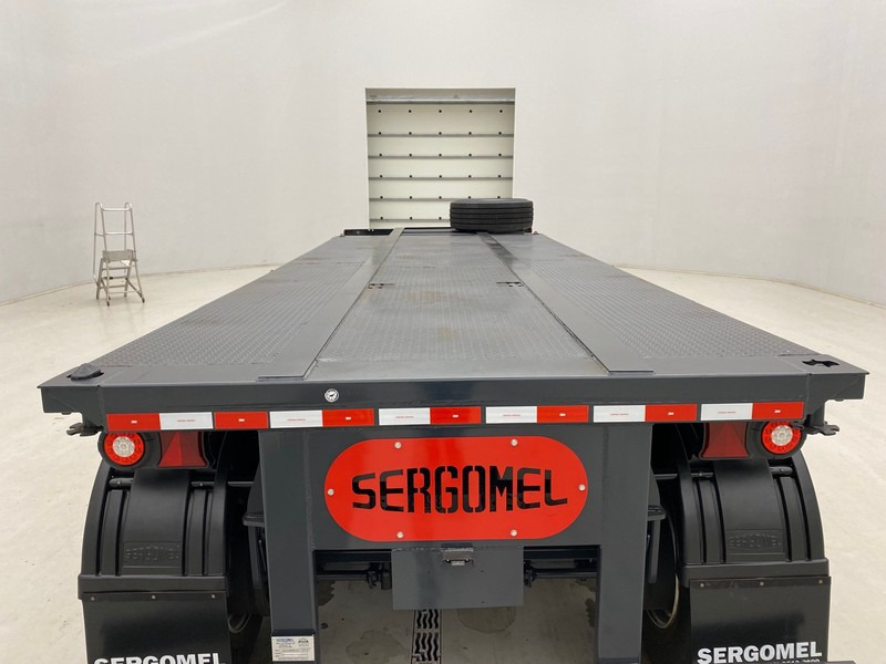 Semireboque transportador de contêineres/ Caixa móvel nuevo SERGOMEL Chassis/Plateau 20FT - NEW: foto 10