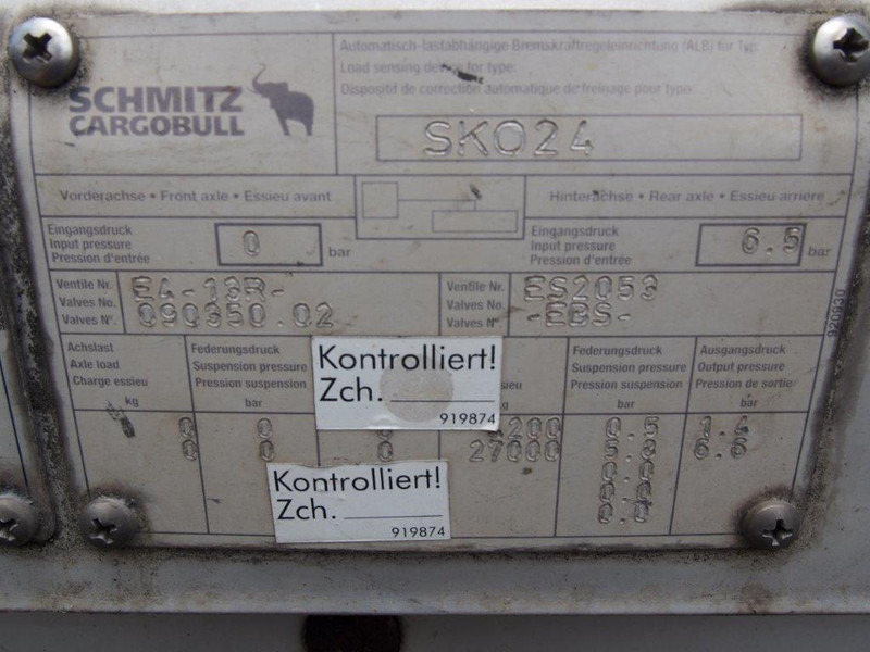 Semireboque furgão Schmitz Cargobull Closed box: foto 13