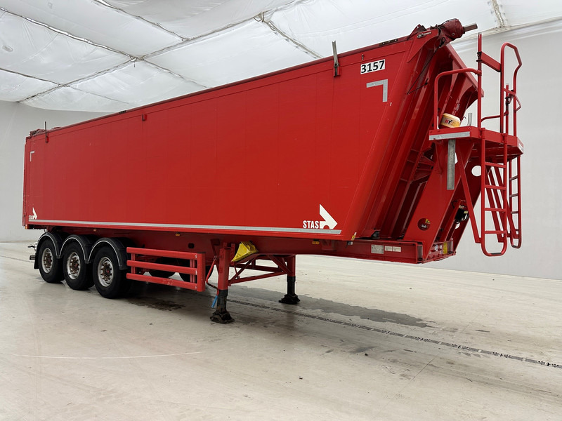 Stas 49 cub in aluminium - Semireboque basculante: foto 3 Stas 49 cub in aluminium - Semireboque basculante: foto 3
