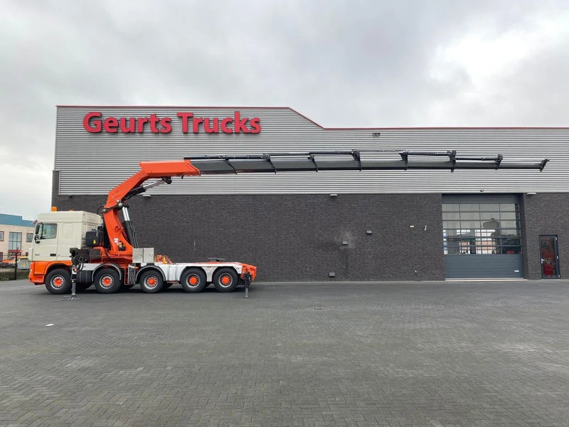 DAF XF 105 10X4 + FASSI F1500AXP.28 KRAAN/KRAN/CRANE/GRUA - Caminhão grua: foto 1 DAF XF 105 10X4 + FASSI F1500AXP.28 KRAAN/KRAN/CRANE/GRUA - Caminhão grua: foto 1