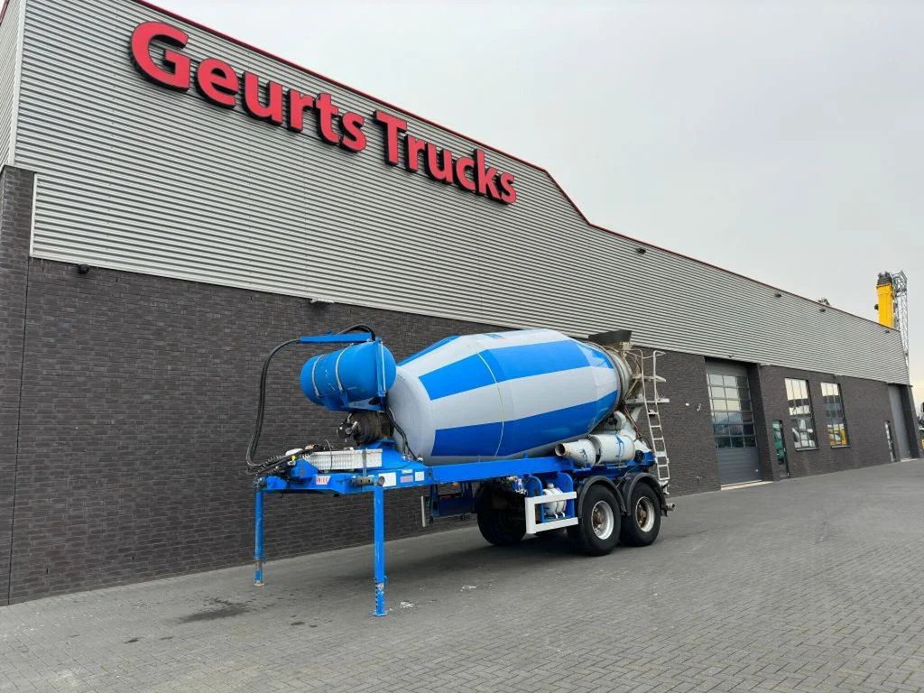 DE BUF 2-ASSIGE 10M3 CONCRETE MIXER/MISCHER/MIXE - Semi-reboque betoneira: foto 2 DE BUF 2-ASSIGE 10M3 CONCRETE MIXER/MISCHER/MIXE - Semi-reboque betoneira: foto 2