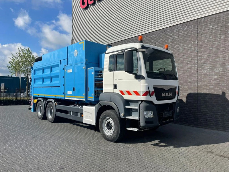 Caminhão limpa fossa MAN MTS SAUGBAGGER/SUCTIONEXCAVATOR/GRONDZUIGER: foto 6 Caminhão limpa fossa MAN MTS SAUGBAGGER/SUCTIONEXCAVATOR/GRONDZUIGER: foto 6