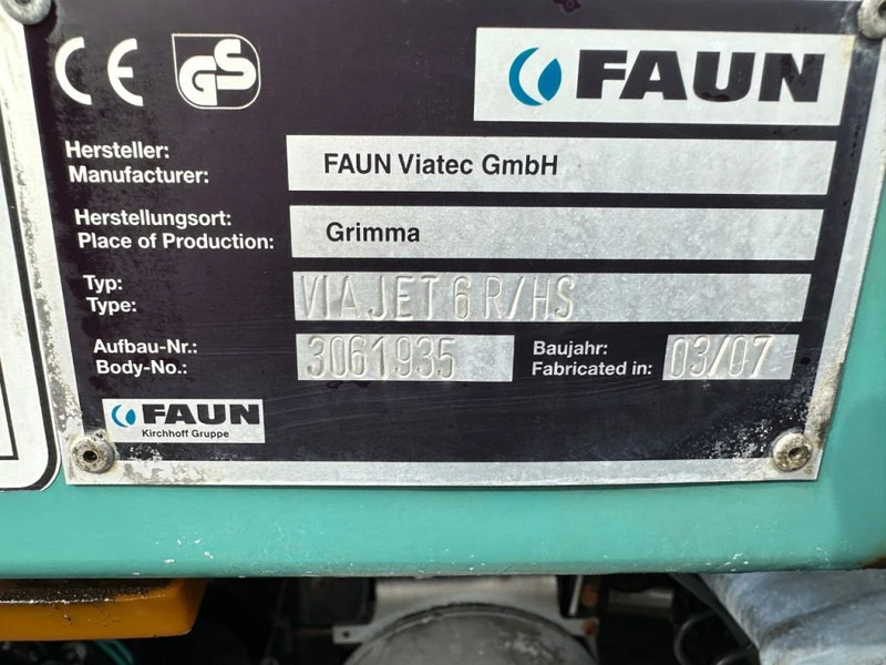 Varredora urbana MAN TGM 18.240 4X2 + FAUN VIAJET 6R/HS SWEEPING TRUCK/ KEHRMASCHINE/VEEGWAGEN/FAHRBAHNREINIGER: foto 18