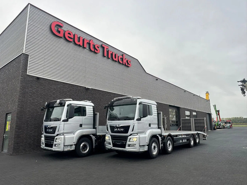 MAN TGS 35.470 8X2 OPRIJWAGEN/MACHINE TRANSPORTER/PLATEAU/ - Caminhão transporte de veículos: foto 2 MAN TGS 35.470 8X2 OPRIJWAGEN/MACHINE TRANSPORTER/PLATEAU/ - Caminhão transporte de veículos: foto 2