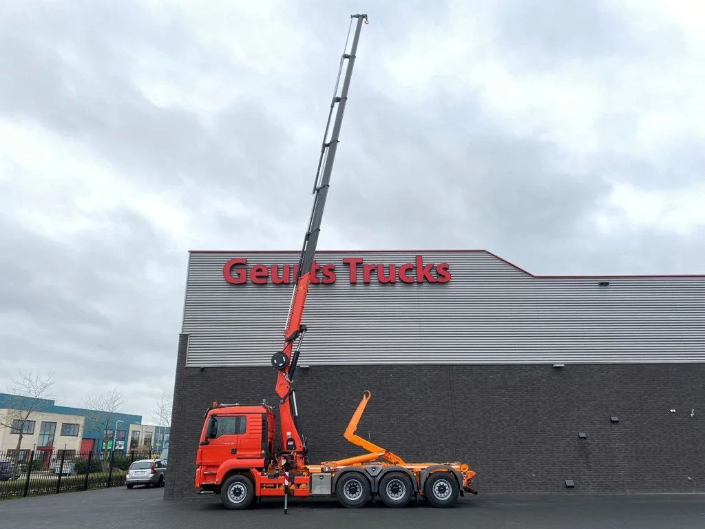 MAN TGS 35.480 8X4 TRIDEM + 20 TON HAAKARM + HMF 322 - Caminhão polibenne, Caminhão grua: foto 3 MAN TGS 35.480 8X4 TRIDEM + 20 TON HAAKARM + HMF 322 - Caminhão polibenne, Caminhão grua: foto 3